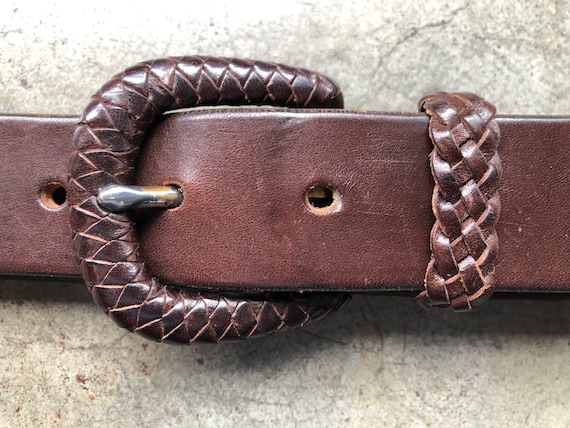 Vintage Eddie Bauer Brown Leather Boho Belt Large Eddie Bauer | Accessories | Vintage Eddie Bauer Brown  main image 3