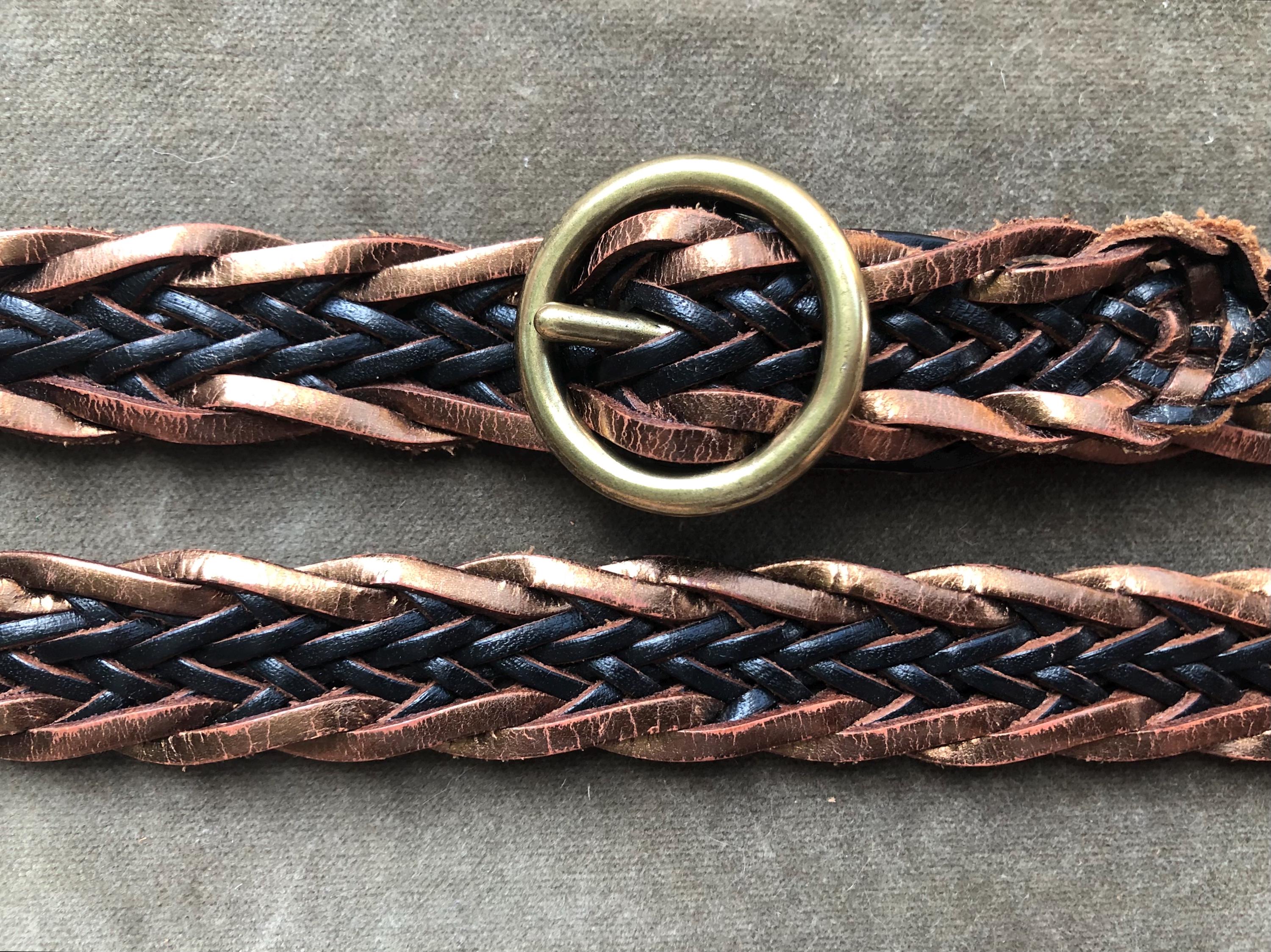 Bronze Metallic Braided | CACHE | 43 Belt Bronze Metallic Braided | CACHE | 43 Belt | Mercari main image 3