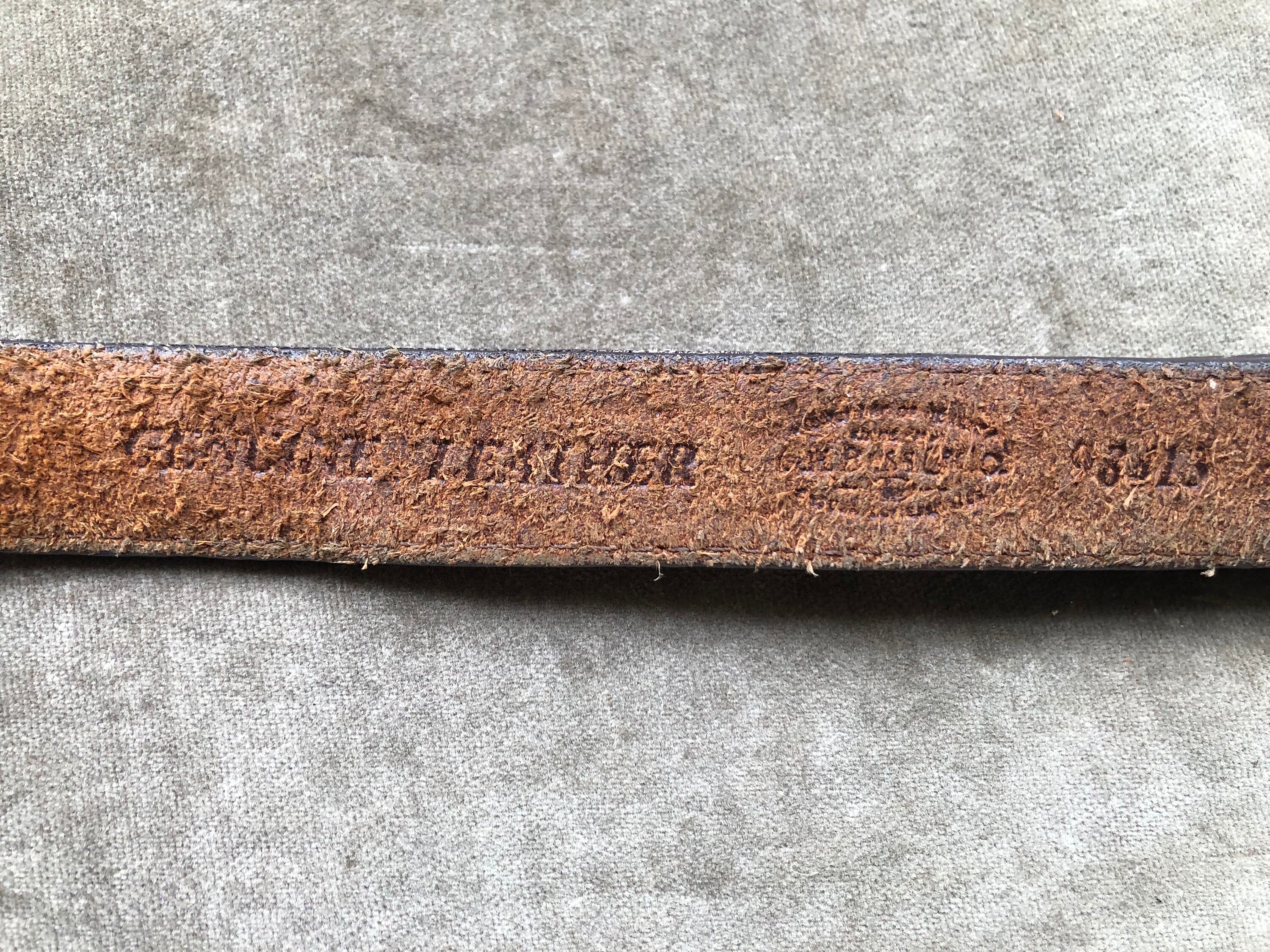 Radar Cartucciera Per Fucili In Pelle Conciata Al Vegetale Naturale Colore Marrone Con 25 Calibro 36 410 Cod 1033 6103 - Foto 4