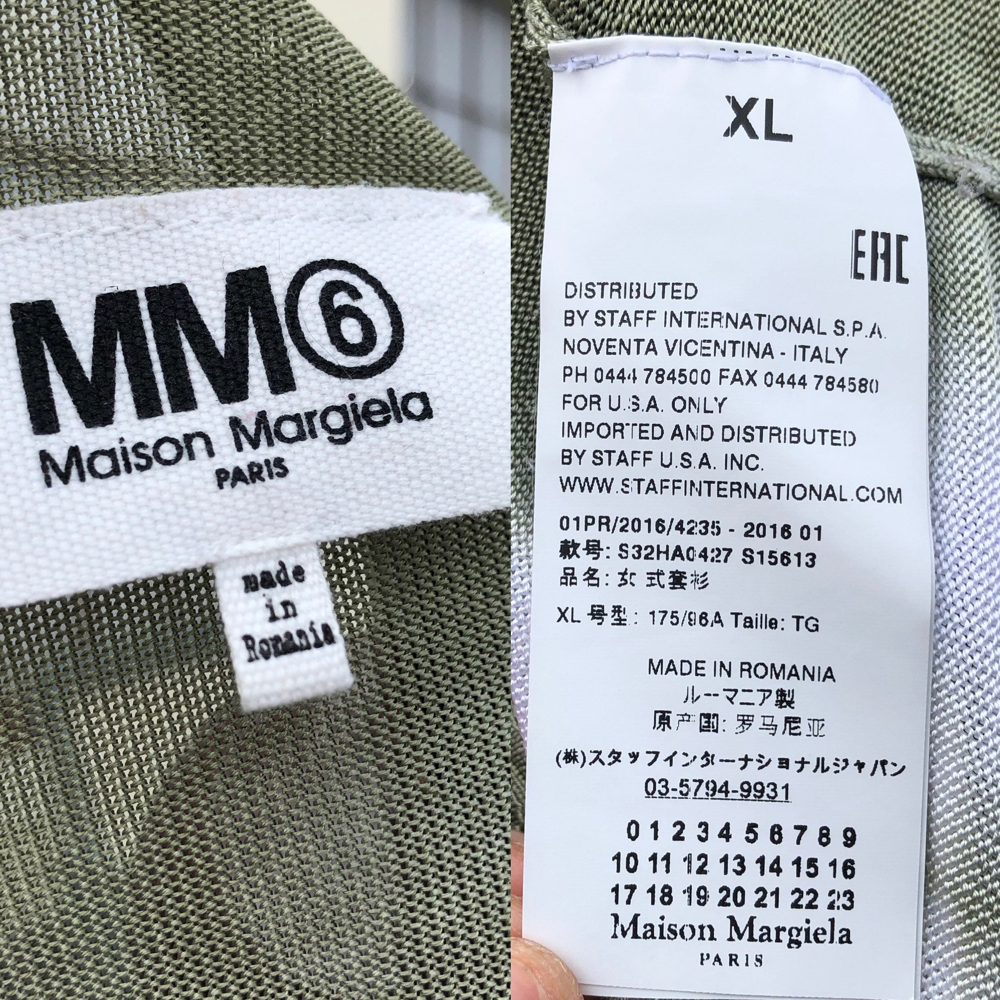 MM6 Maison Martin Margiela Slinky Thin Knit Boxy Pullover MM6 Maison Martin Margiela Slinky Thin Knit Boxy Pullover