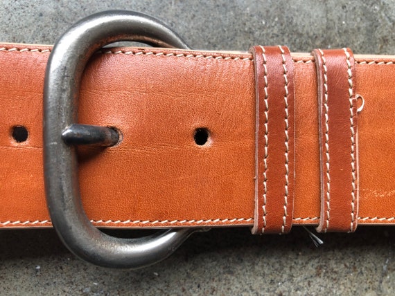 Vintage 80\'s Tan Belt Vintage 80 main image 4