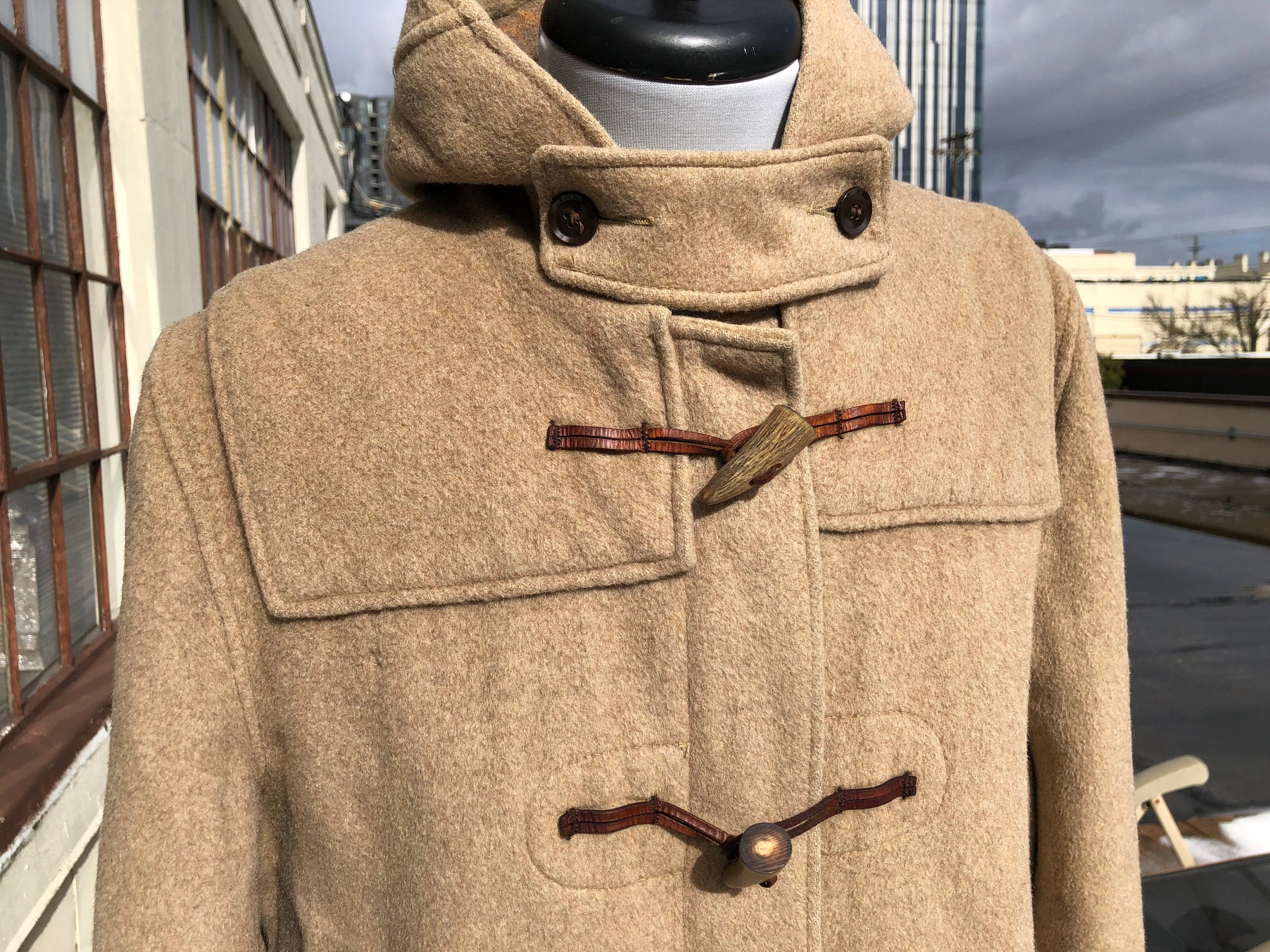 LOUIS VUITTON MACKINTOSH Trench Coat 40 Brown Authentic Women Used from  Japan