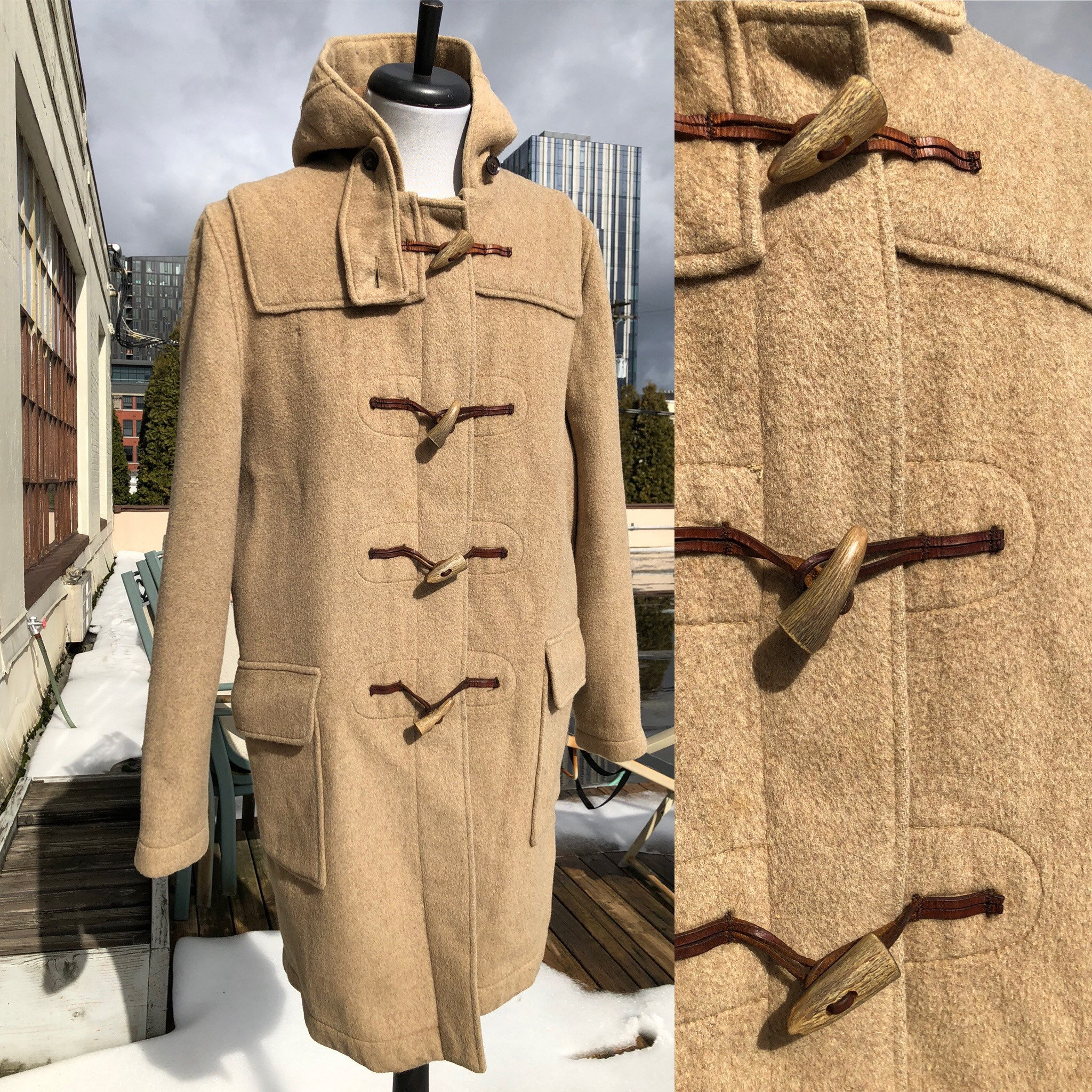 Gloverall overcoat deals