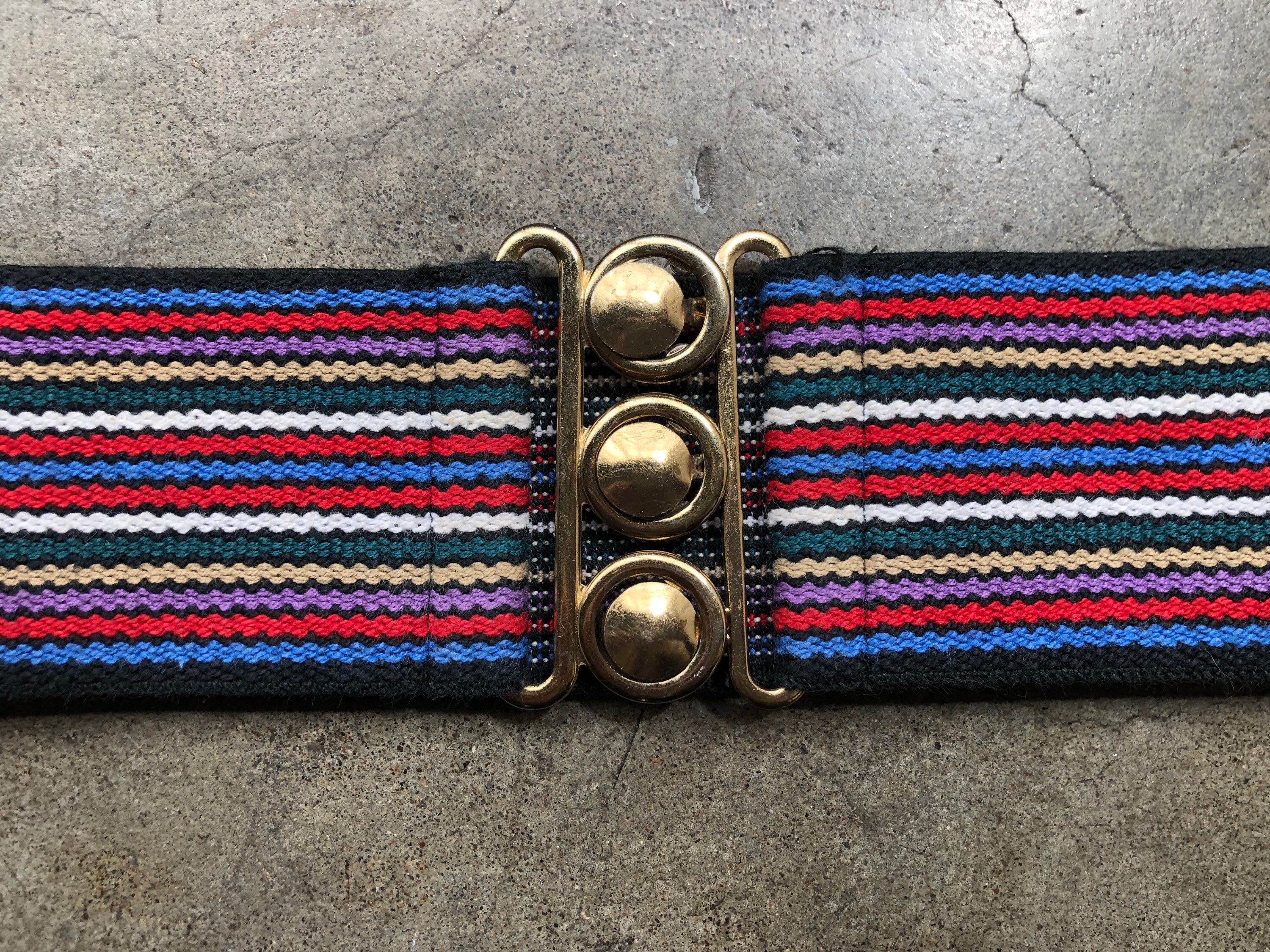 Moody & Maximal Vintage 1970s / 1980s Bohemian Oversized Gemstone Statement Belt Vintage Gem Belt - Etsy main image 2