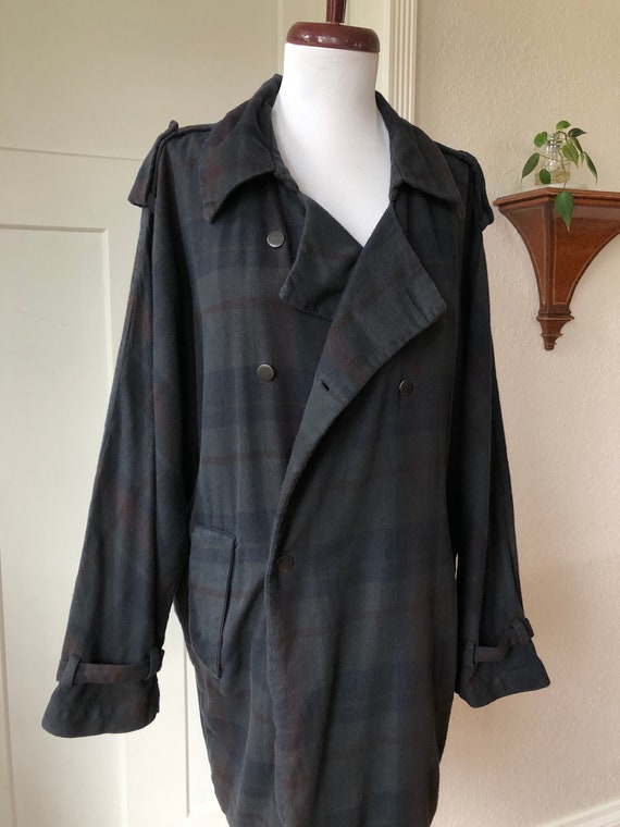 Assembly New York NY Dark Overdyed Cotton Flannel 