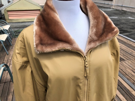 teddy bear reversible jacket