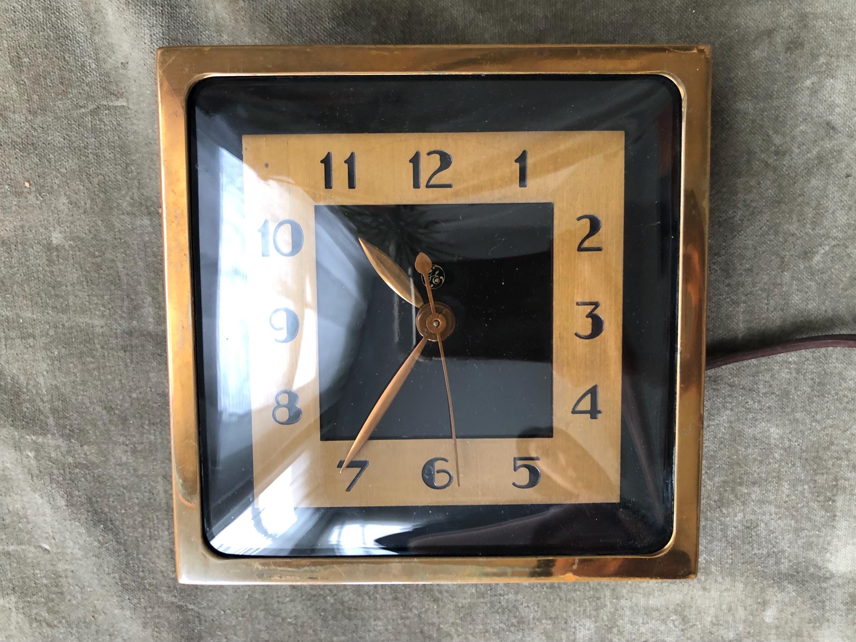 Art deco clock - Etsy 日本