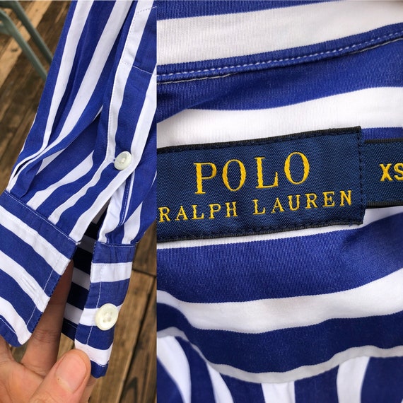 Polo Ralph Lauren Cotton Poplin Corset Lace up Rope Nautical