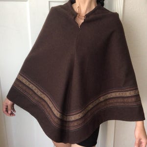 90s Wool Poncho - Etsy 90s Wool Poncho - Etsy