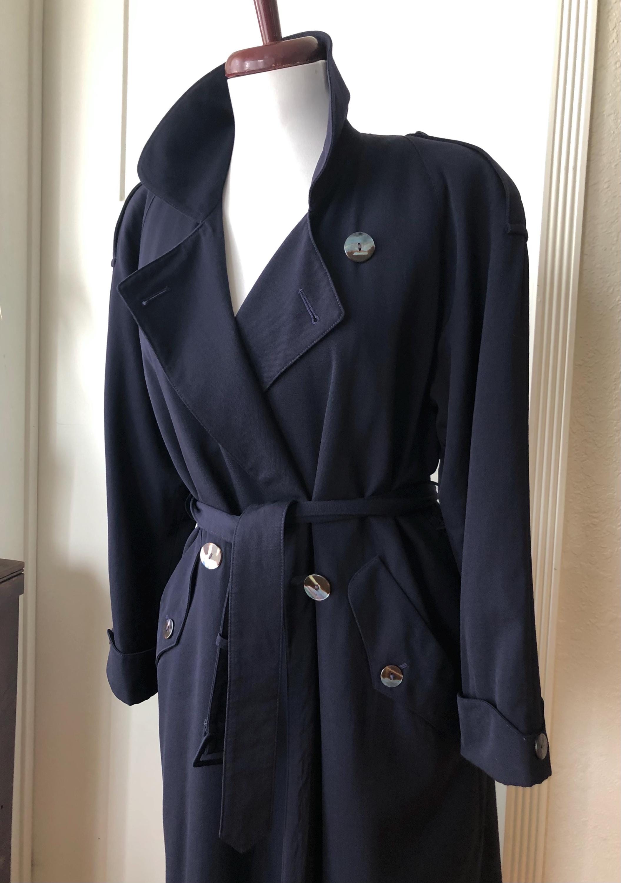 90s Long Coat - Etsy
