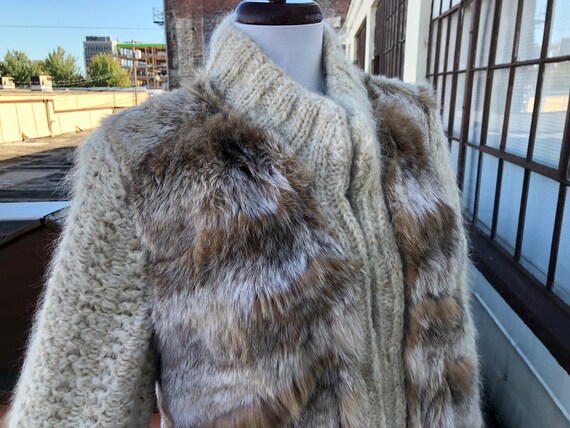 fur chubby jacket