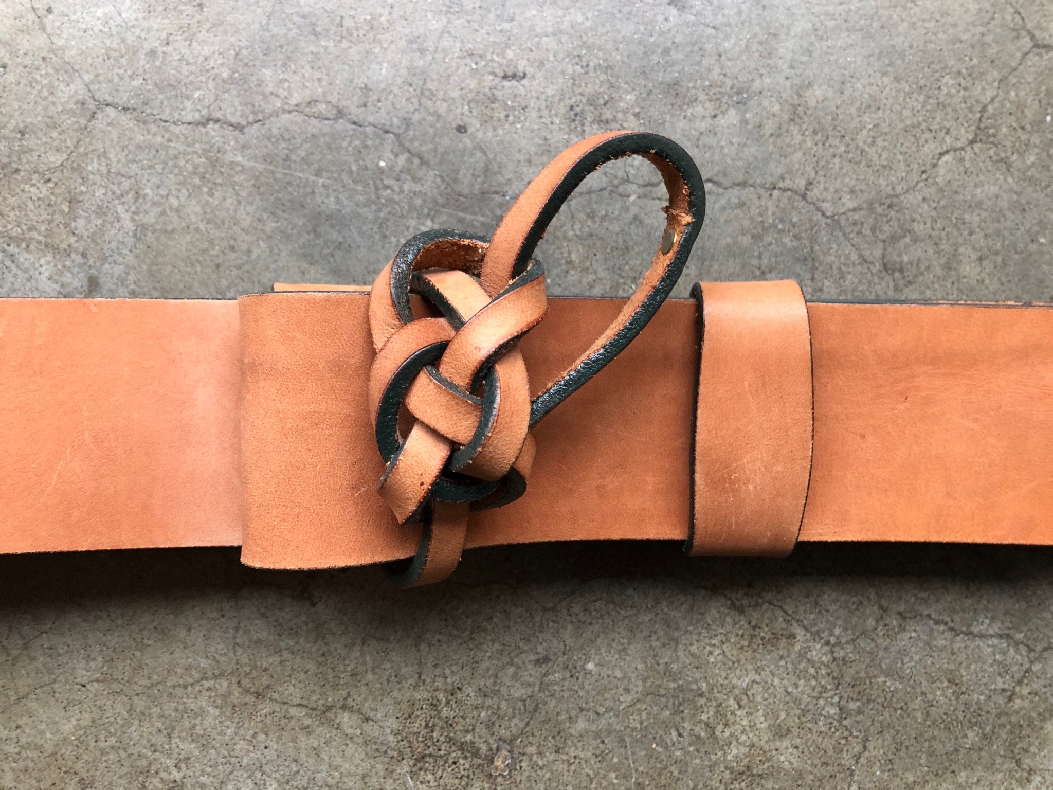 90s Lucky Brand Celtic Knot Sculptural 