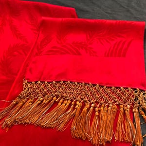 Vintage Obi Silk Shawl Han Half Width Obi – Shibui Japanese Antiques Furniture