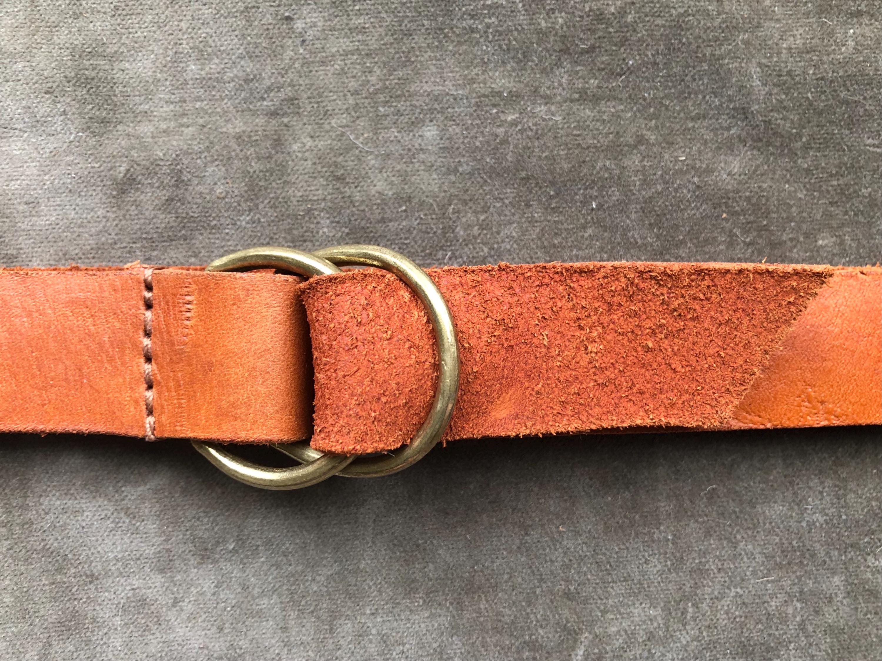 how to tie a loop belt