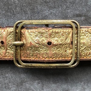 Egyptian Leather Belt - Etsy
