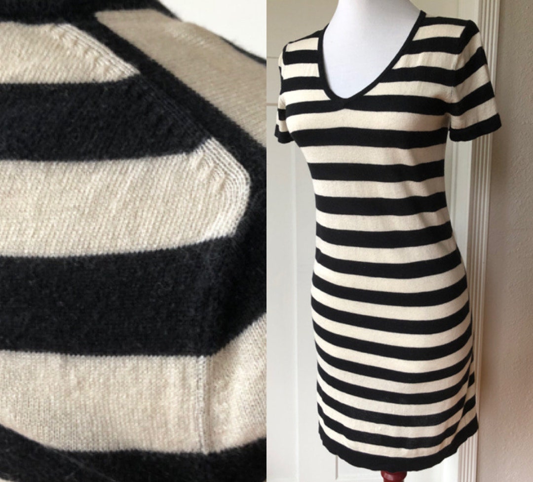 IVORY WHITE RIBBED KNIT THIN STRAP V NECK SWEATER MINI DRESS