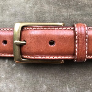Polo Ralph Lauren Brown Cognac Tan Leather Slim Mens Dress Belt 36 37 38  Waist Vintage 90s 1990s Southwestern Brass Buckle Trouser Pant L XL - Etsy