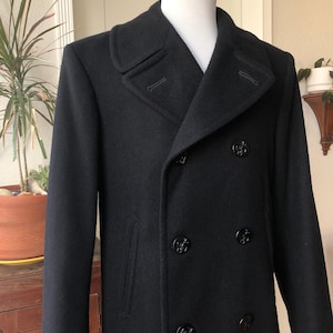 90s Peacoat - Etsy