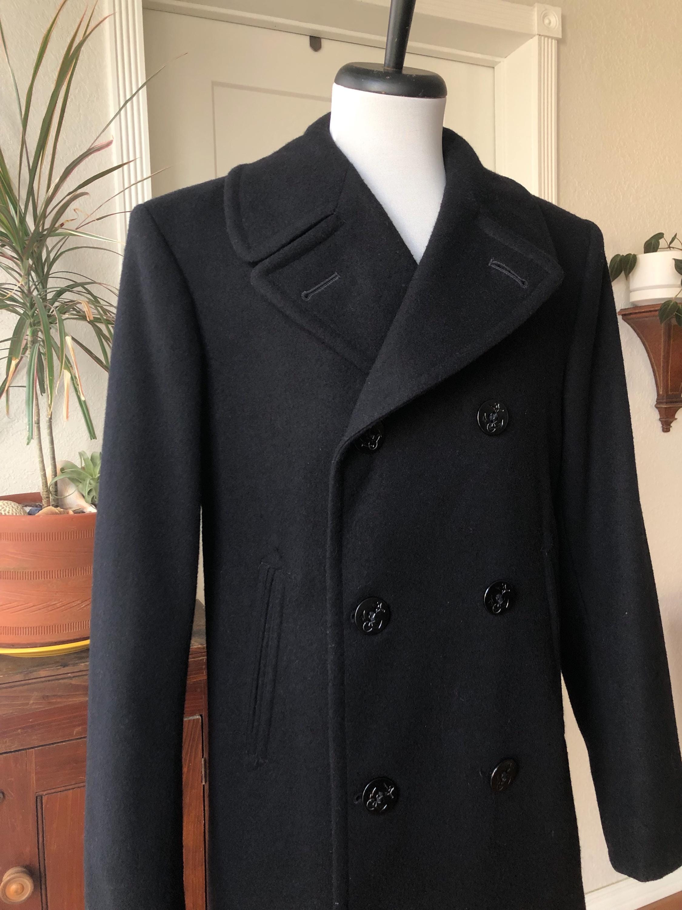 Schott Pea Jacket 36 - Etsy