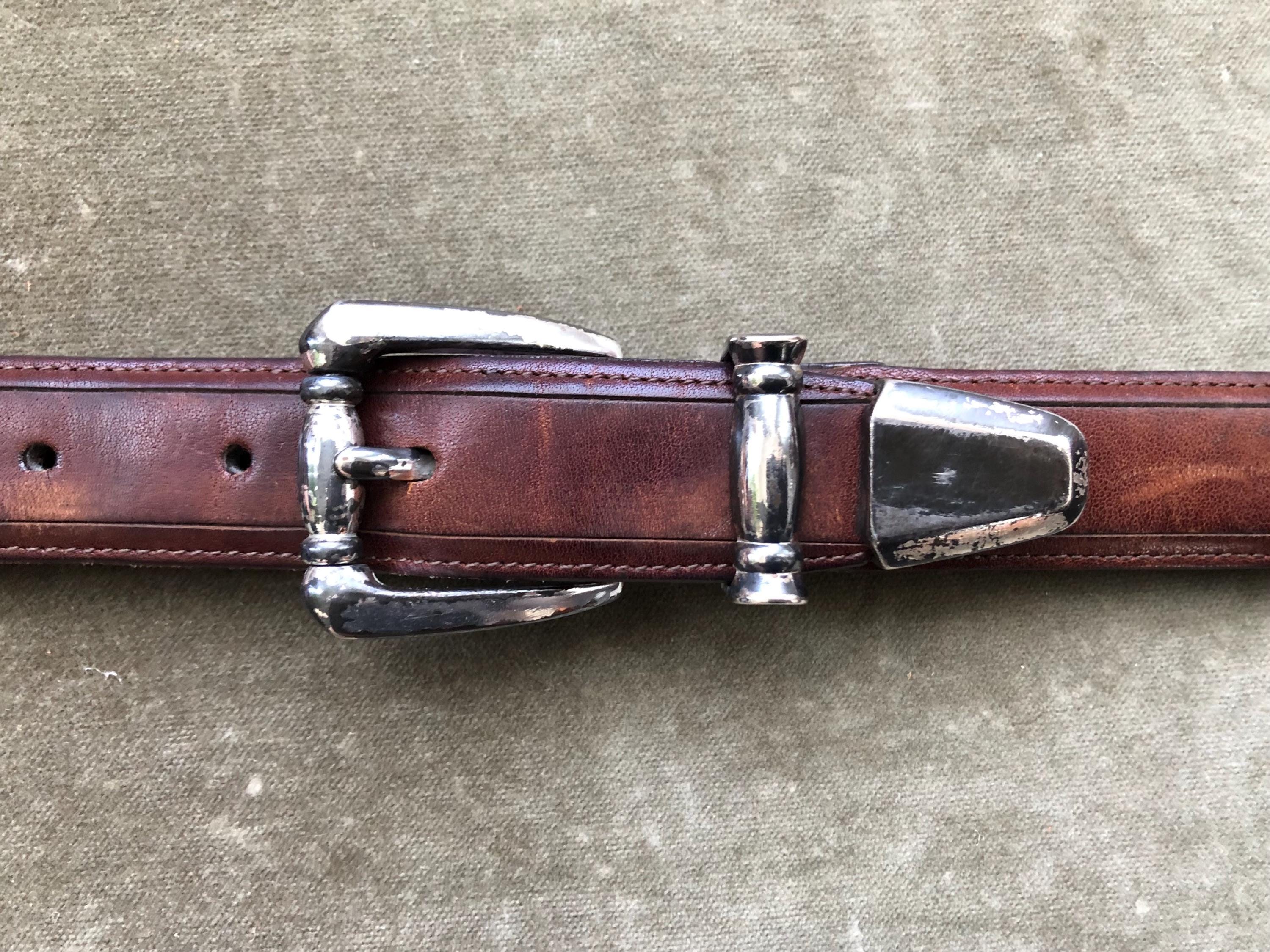 Vintage Brighton Belt Xl - Etsy