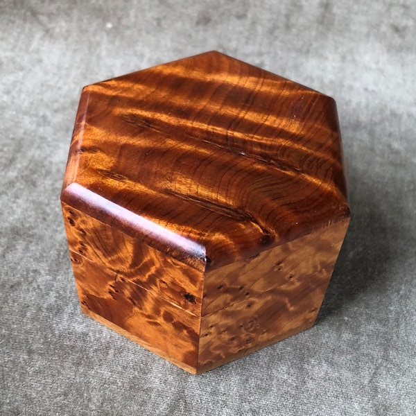 Burl Wood Box - Etsy