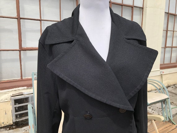 Fitted duster shop coat