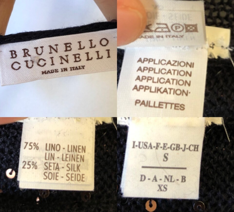 Brunello Cucinelli Monili Paillette Sequin Sleeveless Silk