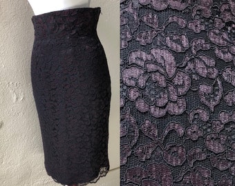 Floral Lace Skirt - Etsy