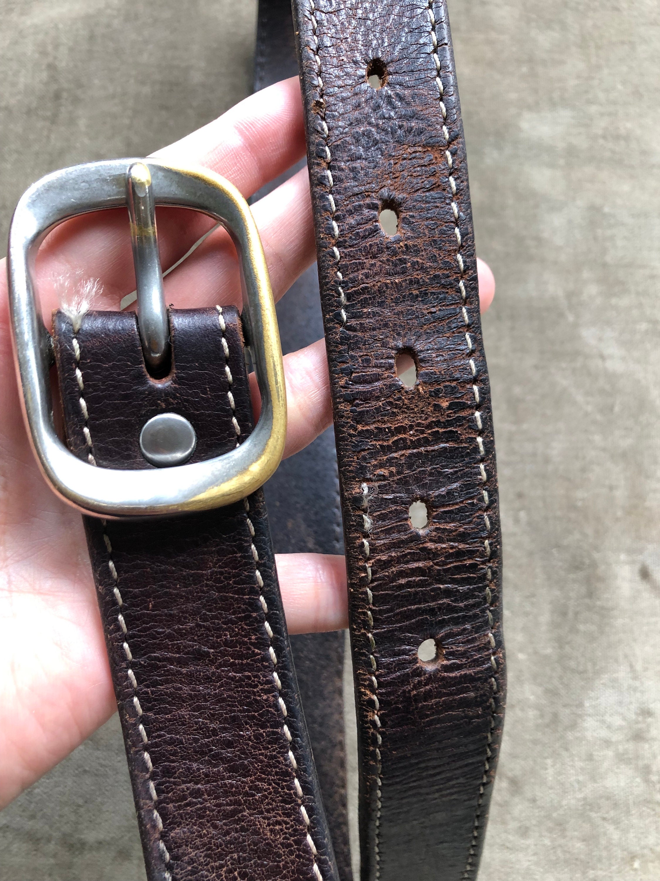 Vintage 1990’s Dark Brown XS Belt Women main image 3