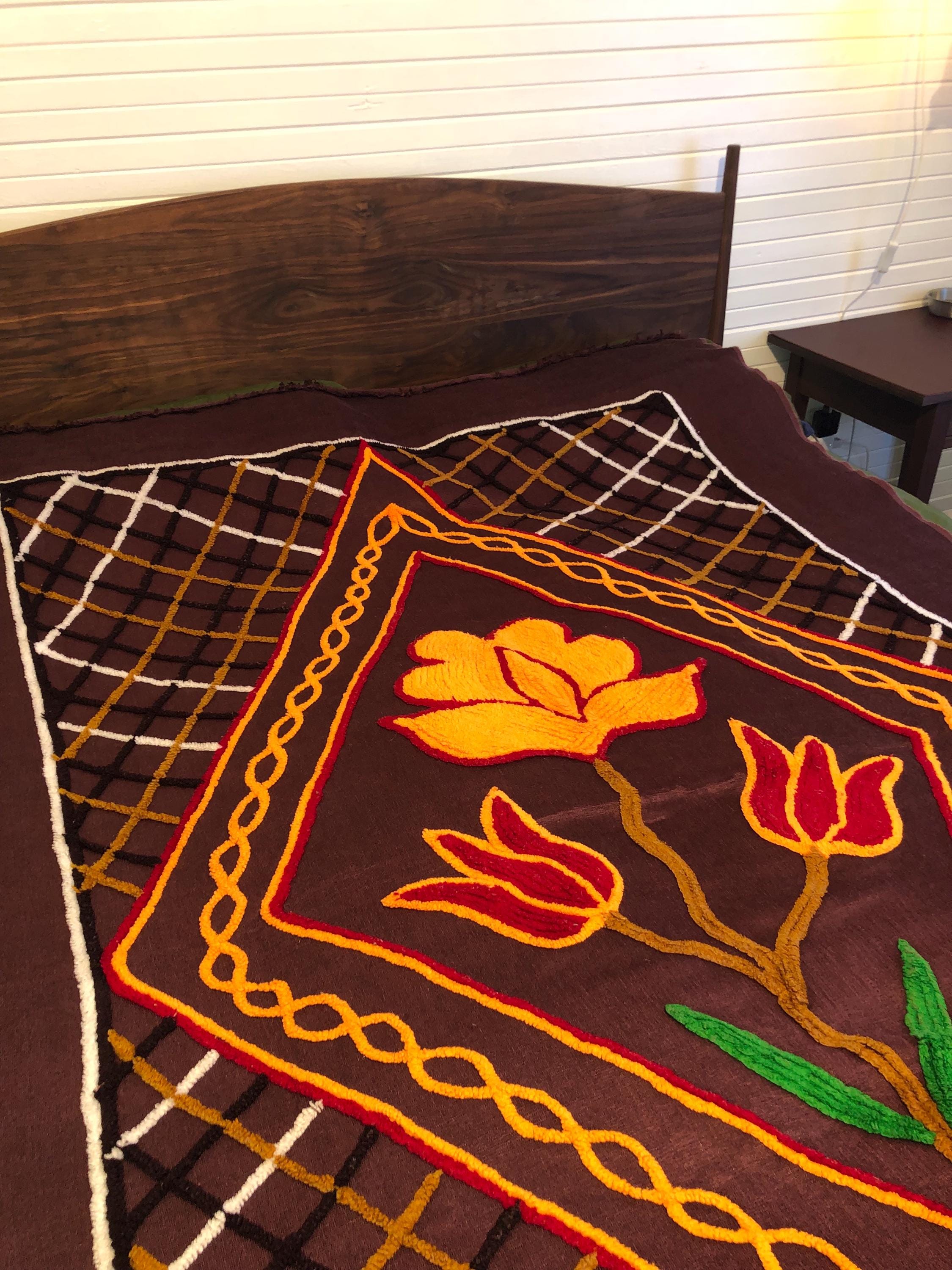 Vintage Bedspread 60s or 70s - Etsy