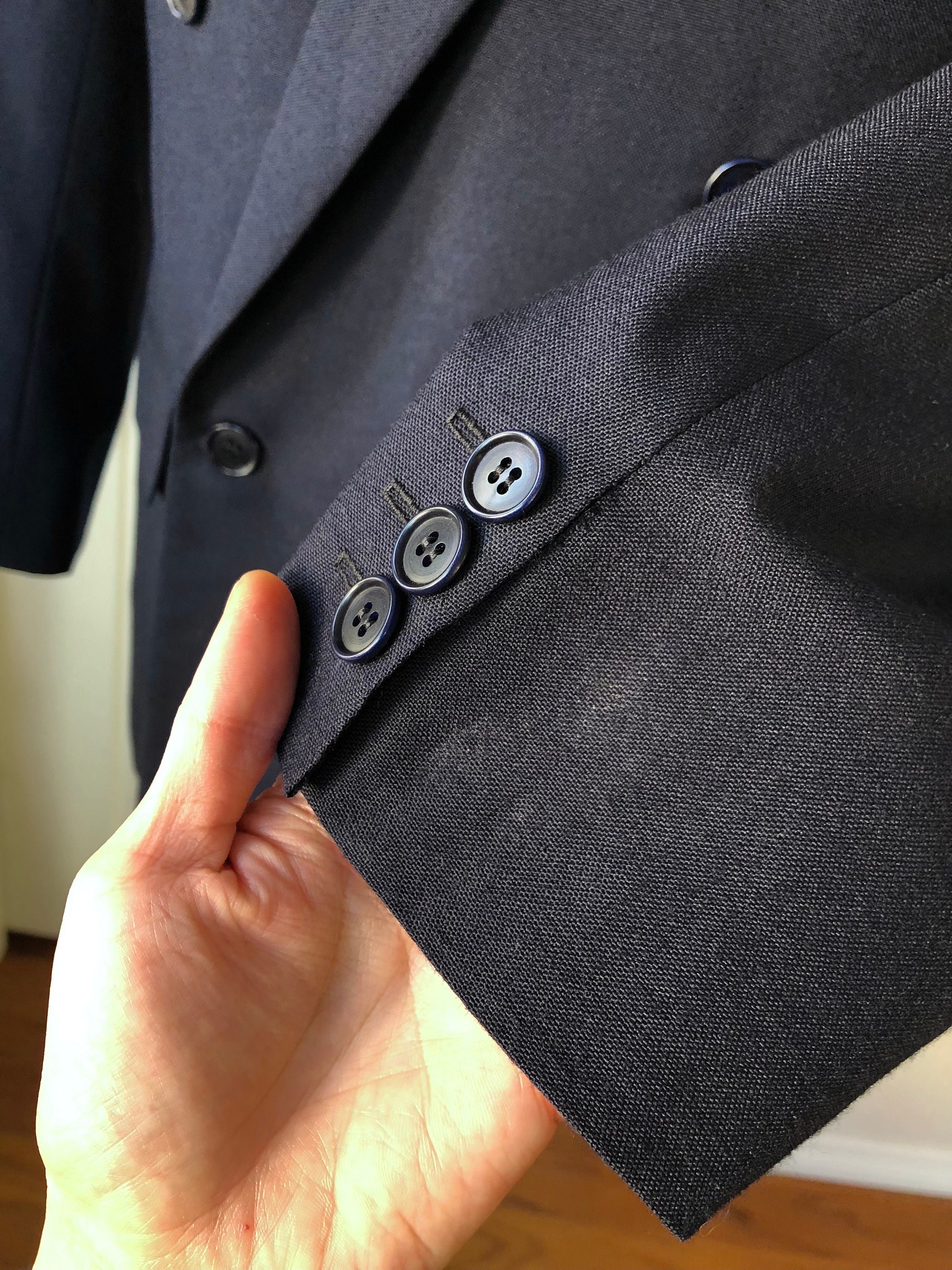 ジャケット・アウター 24ssWool GabardineDouble Breasted Jacket Italian Wool-Blend Twill Double-Breasted Blazer in Jackets