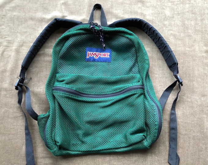 Sheer Mesh Net See Through Jansport Diving Bag Sporty Backpack Etsy
