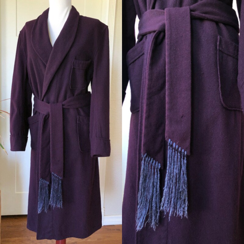 Wool Robe - Etsy