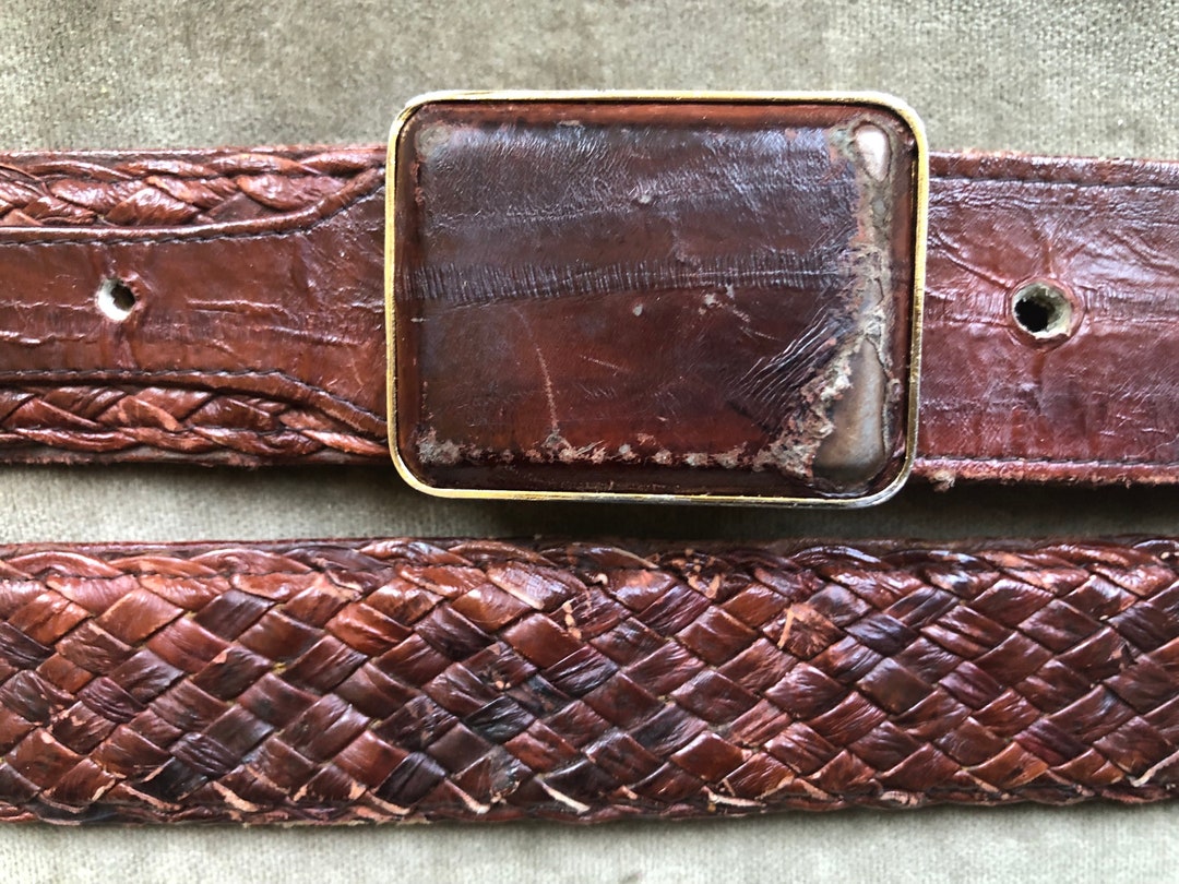 Authentic Genuine Real Cafe Eelskin Belt main image 0