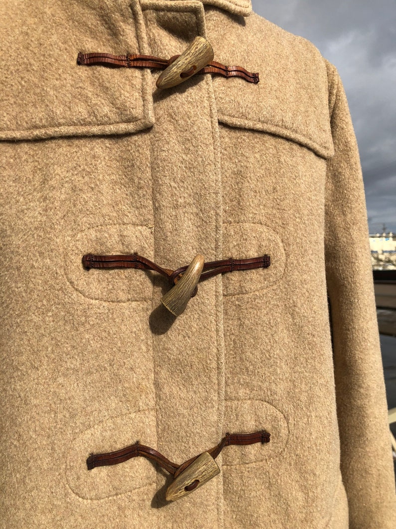 Vintage Mens Gloverall Wool Mackintosh Duffle Overcoat Horn | Etsy