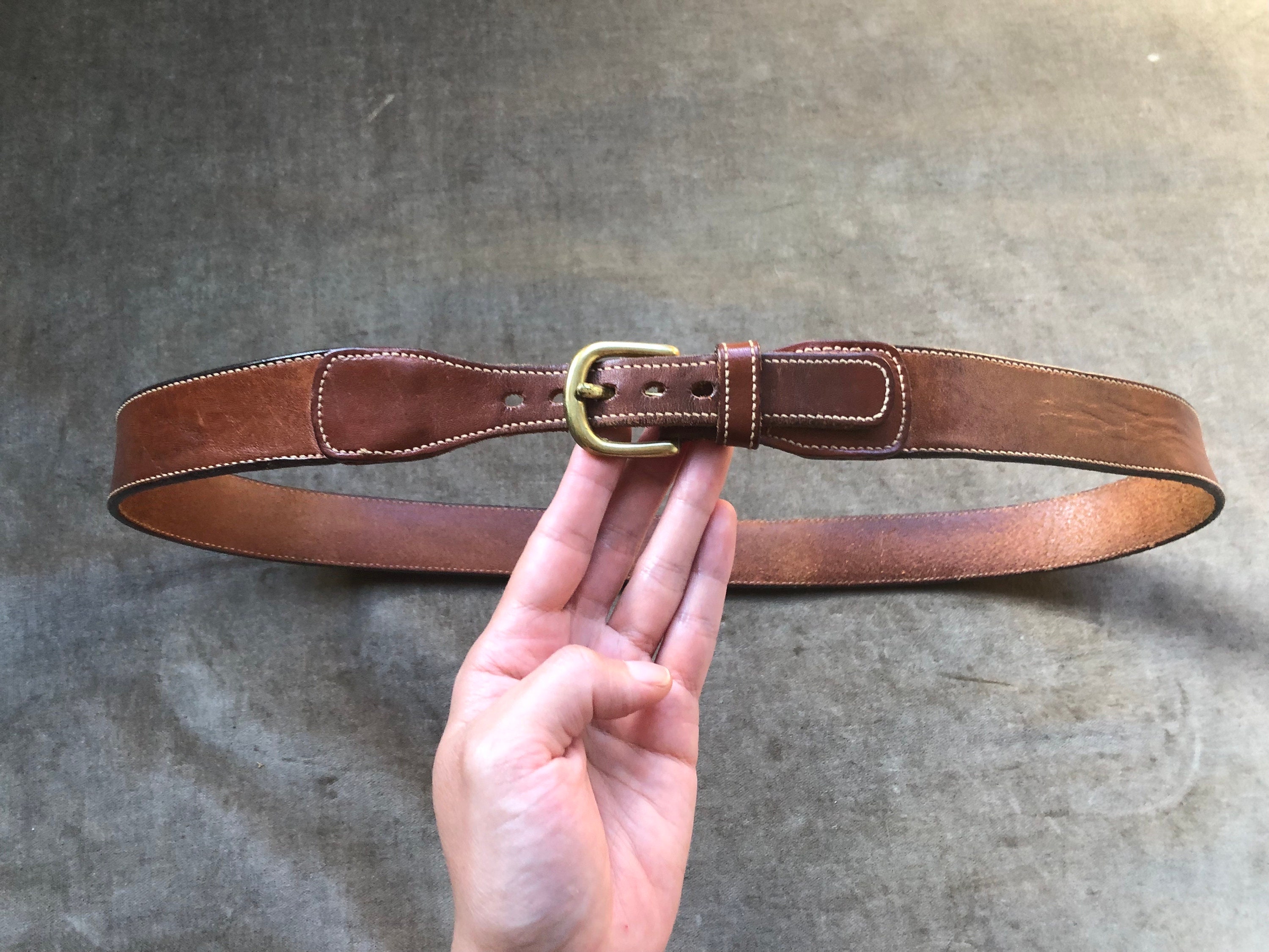 Dooney & Bourke Clove Leather Belt Buckle Dooney and Bourke Belt - Etsy main image 4