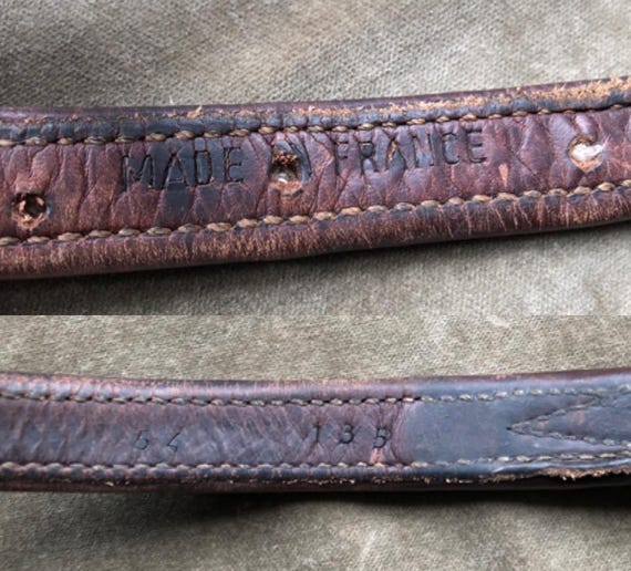 4 Sangles D'étrier Western En Cuir De Vachette Marron CALFOVERA – Réglables, Style Vintage, Avec Boucle En Fer Pour Cheval