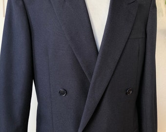 ジャケット・アウター 24ssWool GabardineDouble Breasted Jacket Italian Wool-Blend Twill Double-Breasted Blazer in Jackets