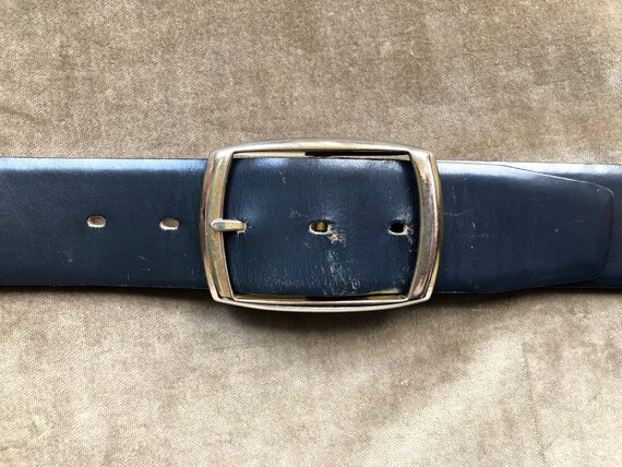 Buy 60s 70s Retro Reversible Dark Navy Blue White Wide  display picture 2