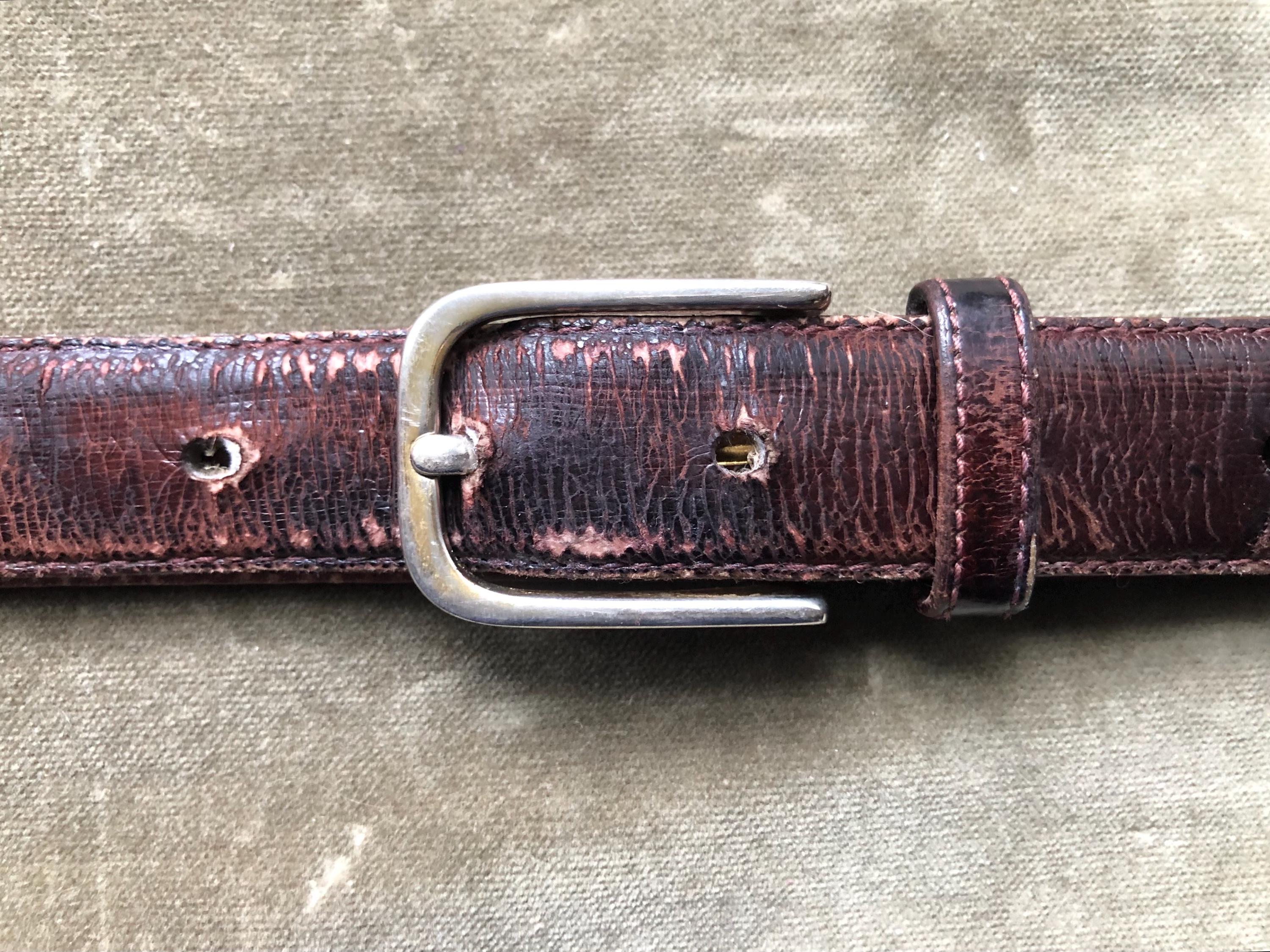 Eelskin Belt - Etsy display picture 1