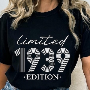Vintage 1939 Limited Edition svg png, Man 86th Birthday svg png, Woman 86th Birthday png svg, Retro 86th Birthday svg, Vintage T Shirt Retro