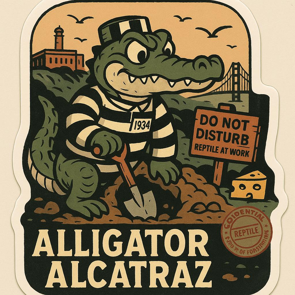 Alligator Alcatraz - Etsy
