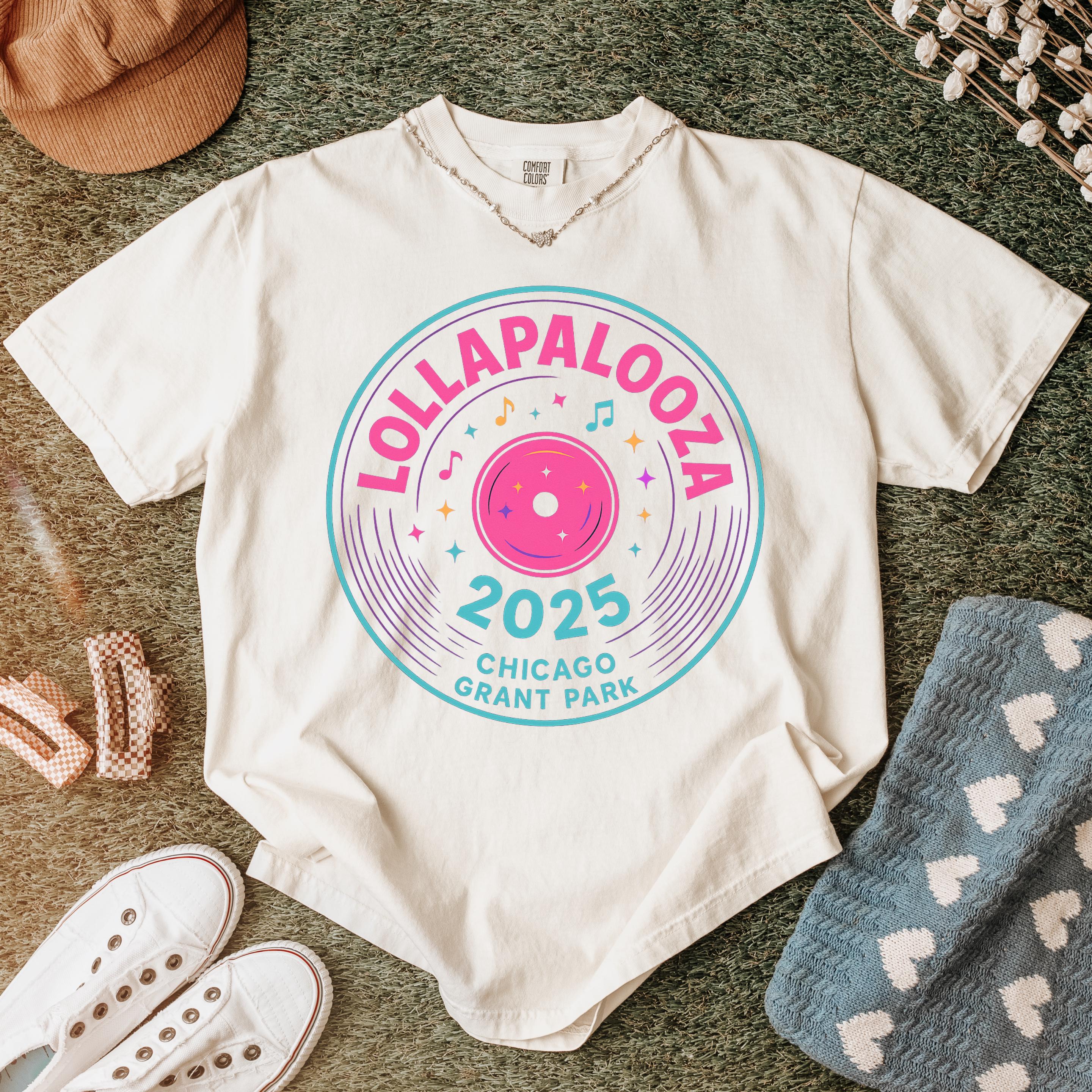 Lollapalooza Shirt - Etsy
