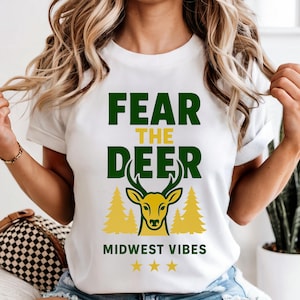 Milwaukee Basketball Comfort Colors Shirt: Fear The Deer, Game Day Fan Outfit