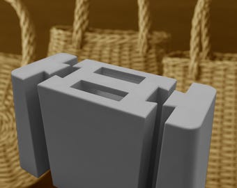 GROOTSTE professionele mallen voor het weven van mandjes – gereedschap voor het maken van rotan tassen ALLE MATEN (S/M/L)
