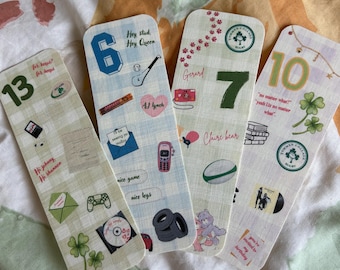 Marcapáginas de los chicos de Tommen - parejas