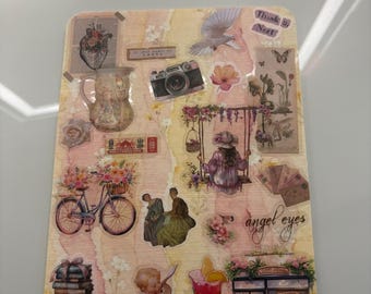 Kindle Kobo Scrapbook Insert | Spring