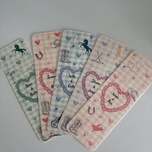 Chestnut springs inspired bookmarks