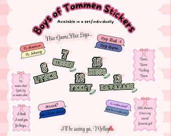 Boys of Tommen stickers