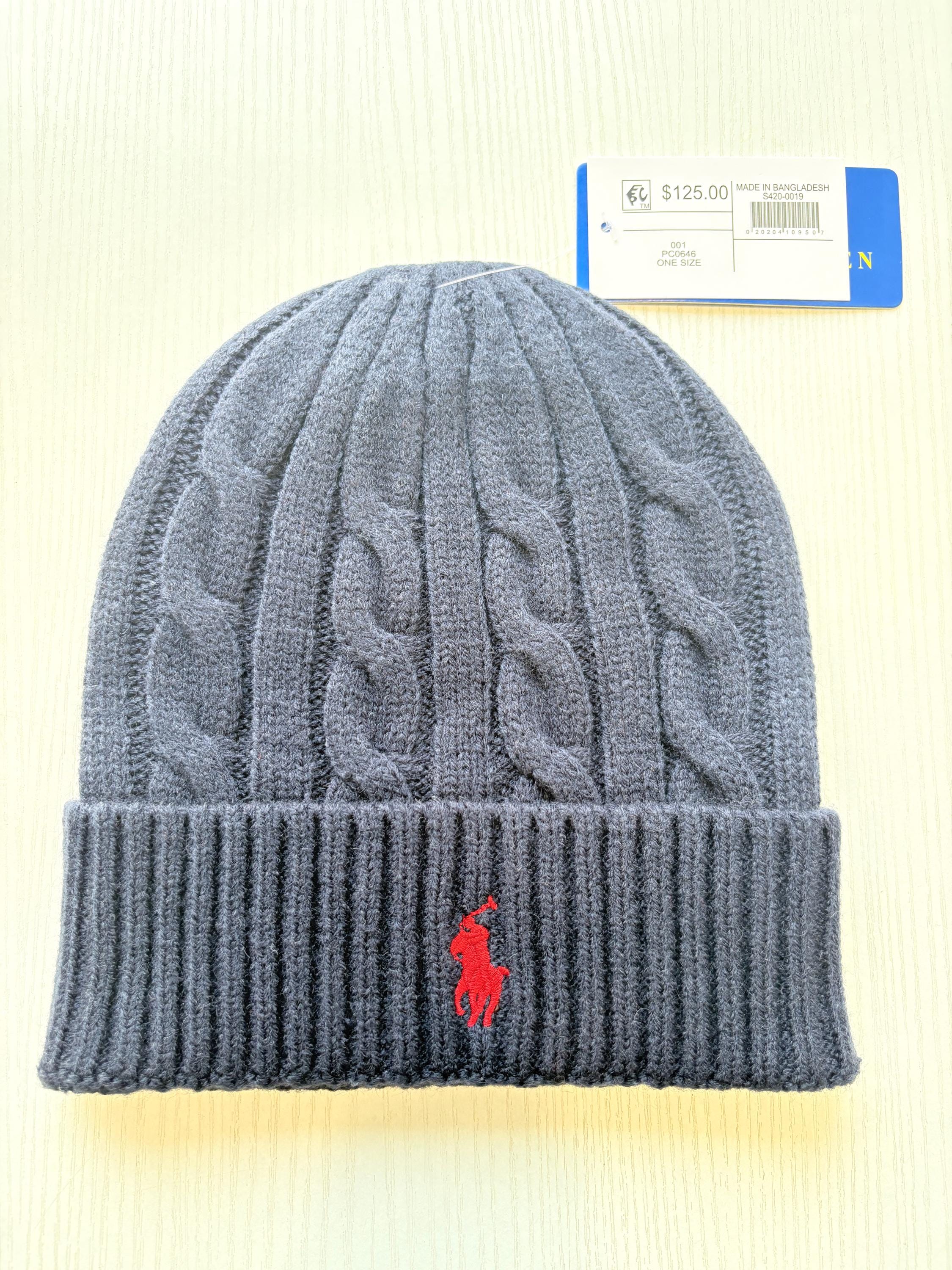 Ralph Lauren Cable Knit Beanie: Cream Wool Winter Cap - Etsy